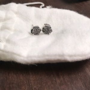 Kendra Scott Taylor Silver Stud Earrings